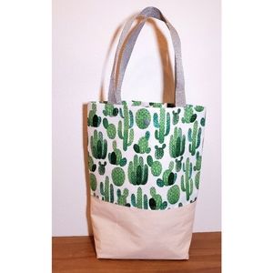 Cactus Tote Custom Made Snap-Top